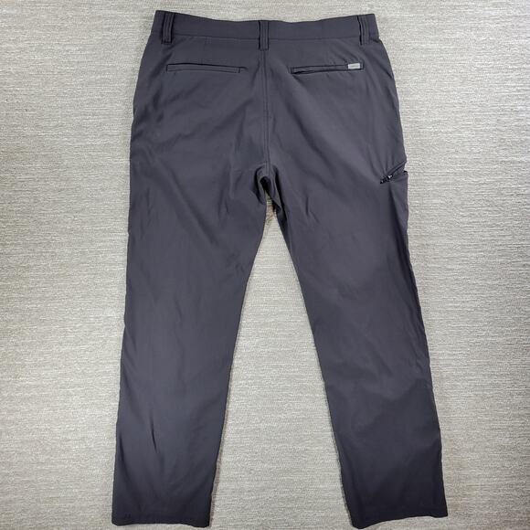 Orvis Tech Pants Mens 36x32 Gray Hiking Outdoor Golf Lightweight Water Repellent - Picture 7 of 15
